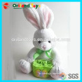 Hot sale plush and stuffed rabbit plush toy bunny keychain